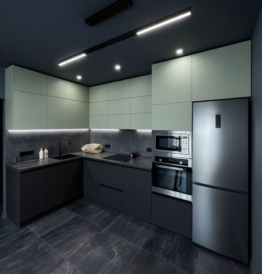 Фото готовой кухни